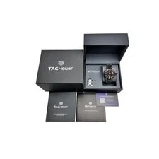 Tag Heuer Formula 1 Date 41mm SS Black Quartz From Japan 3