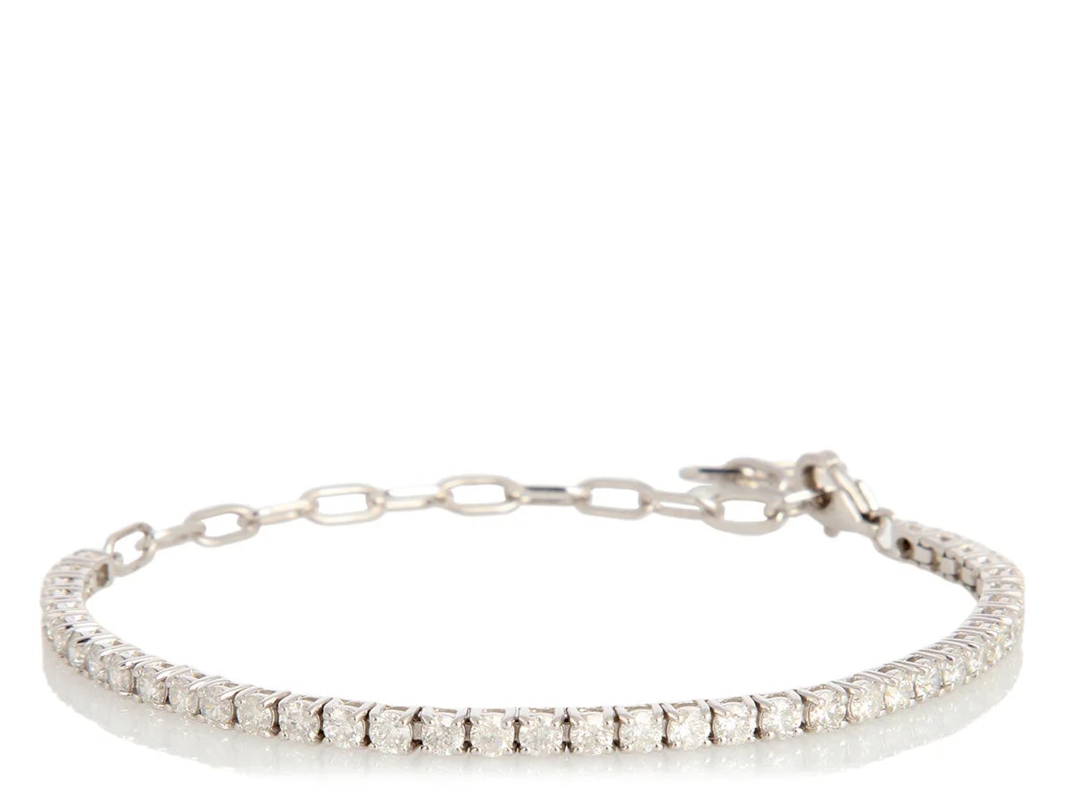 Contemporary Jewelry — 14K White Gold 1-Carat — Jewelry — resale