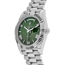 Rolex Day-Date 40 228239 White Gold Olive Dial (2025) 3