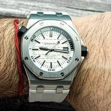 Audemars Piguet Royal Oak Offshore Diver 42M 15710ST.OO.A002CA.02 AP White Diver 4