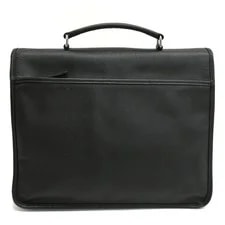 Prada Briefcase Business Travel Triangle Logo Plate 3