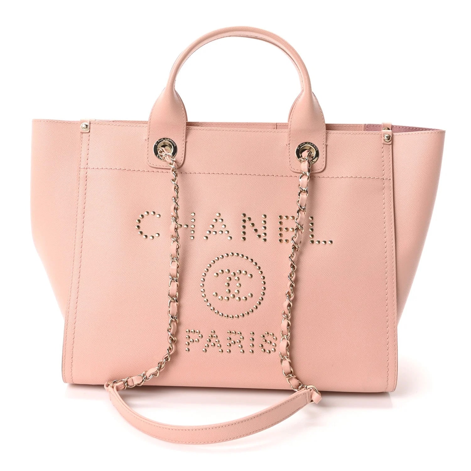 Chanel — Small Studded Deauville Light — Handbag — resale