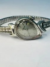 Jaeger-LeCoultre 1950's Tear Drop 14k White Gold S Asymmetrical 2