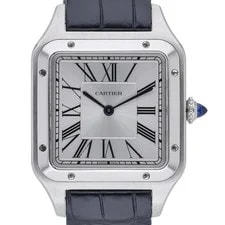 Cartier — Cartier Santos Dumont WSSA0085 With 43.5mm Steel Case and Silver Dial. Excell... — Watch — resale
