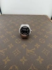 Tudor Glamour Date-Day Black Dial Diamonds Stainless Steel Swiss 4