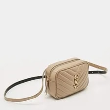 Saint Laurent Lou Chevron Belt 3