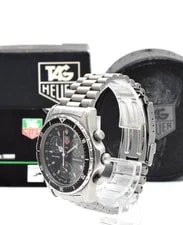 Tag Heuer — TAG Heuer 2000 Series CE1112 Quartz Chronograph Black Dial 37m — Watch — resale