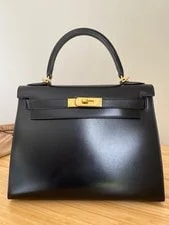 Hermès — Authentic Hermes Kelly 28 GHW — Handbag — resale
