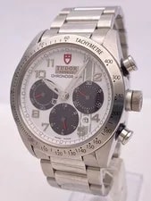 Tudor White Dial Fastrider 42000-95730 Automatic 42mm Chronograph 3
