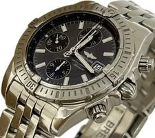 Breitling Chronomat Evolution A13356 Gray Automatic Excellent A6637 4