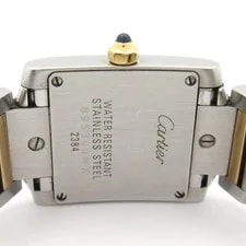 Cartier Tank Francaise SM W51007Q4 8******* Silver 18K Yellow Gold 3