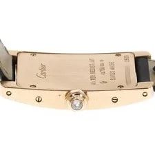 Cartier Tank Americaine SM WB707931 19mm K18PG Beige Dial Quartz #C014 3