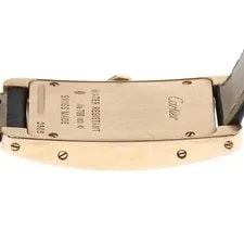 Cartier Tank Americaine SM WB707931 19mm K18PG Beige Dial Quartz #C014 4