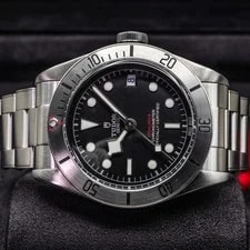 Tudor — Tudor Black Bay Steel 79730-0006 41mm Black Dial Box Papers 2019 — Watch — resale