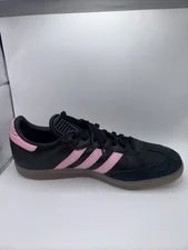 Size 10 - Lionel Messi X Adidas Samba Inter Miami CF - Debossed Away Kit 2