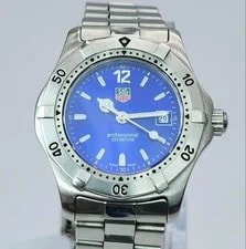 Tag Heuer Professional Wk1316 Blue Dial 4
