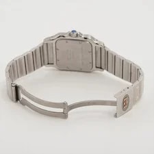 Cartier Santos Galbee W20011C4 Ss×yg QZ Ivory-Face 3 Extra Links 4