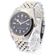 Tudor Black BAY 39 79663 39mm Ss/yg Automatic Black Dial #C040 2