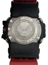 Casio Solar G Shock Digital Analog BLK RED From Japan 3