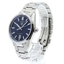 TAG Heuer Carrera Calibre 16 WBN2112-0 39mm SS Navy #C11934 2