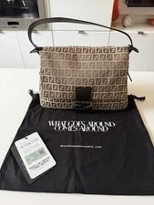 Authentic Fendi Mamma Baguette I#51779 2