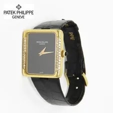 Patek Philippe — Nyjewel Patek Philippe 18k Yellow Gold Diamond Original Band — Watch — resale