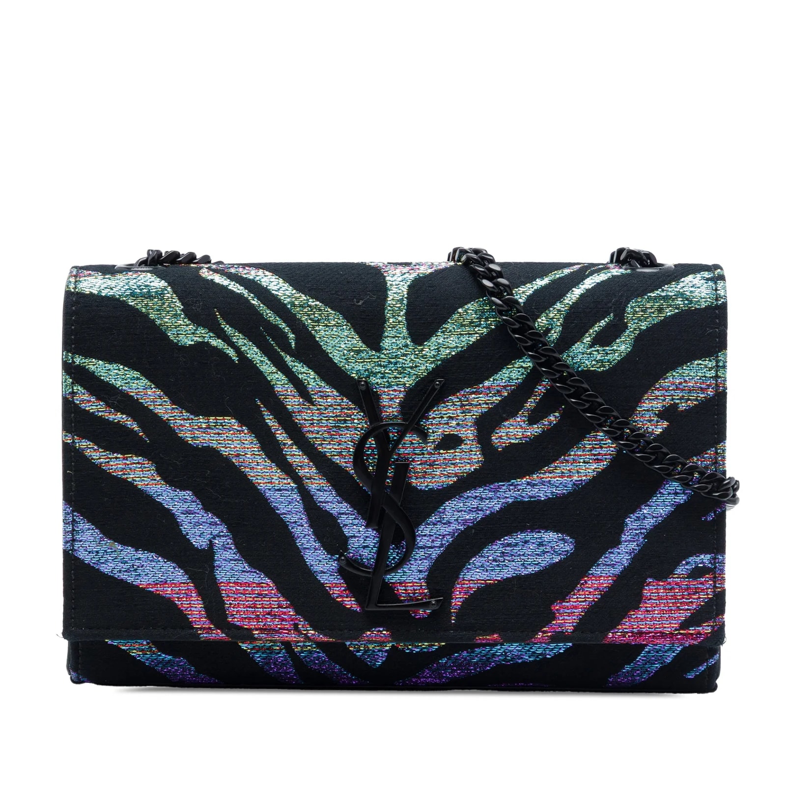 Saint Laurent — Medium Metallic Kate Crossbody — Handbag — resale