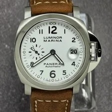 Panerai Luminor Marina PAM00049 Automatic White Dial Box & Papers + 3 Strap 4