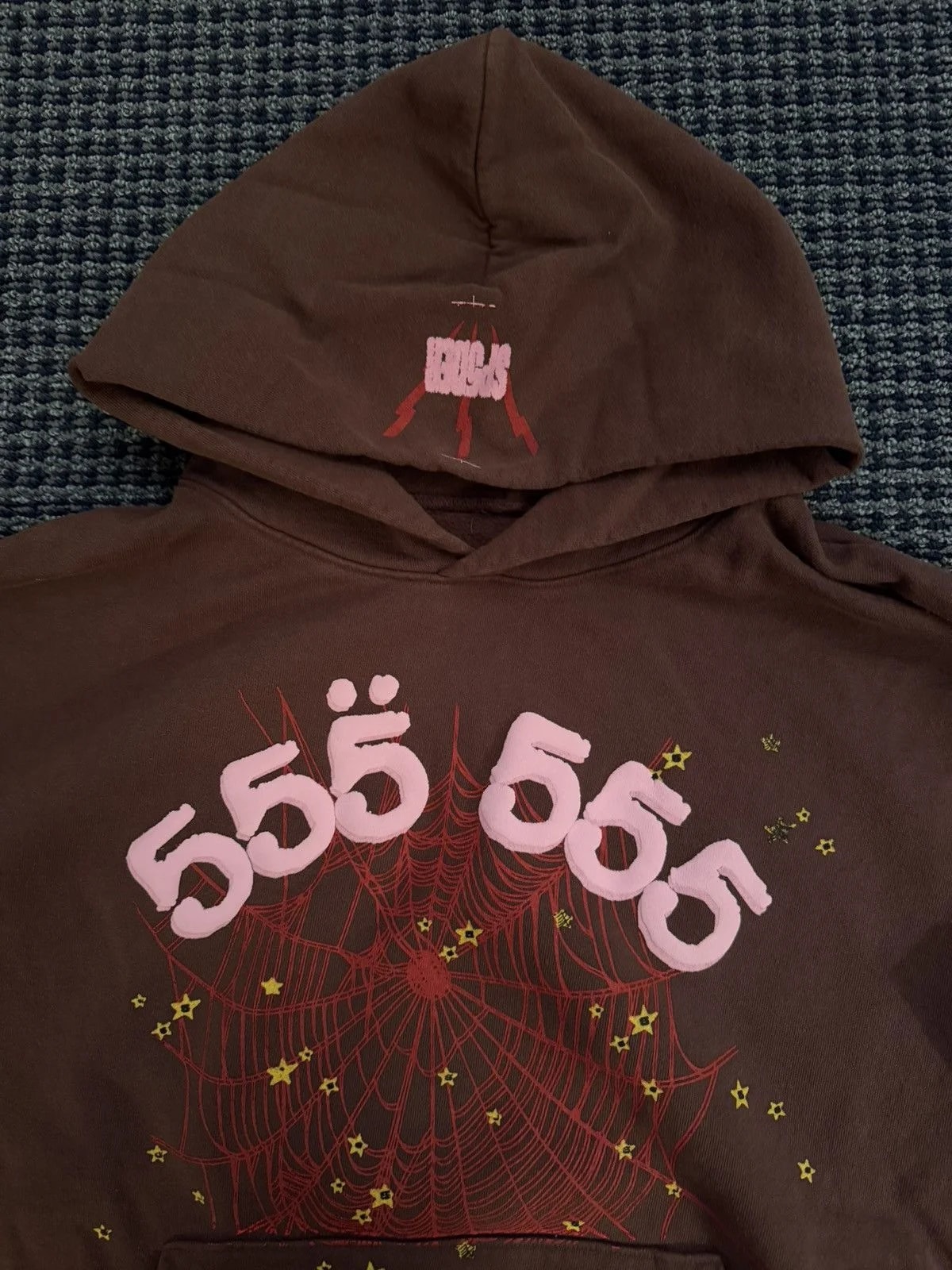Sp5der — Sp5der Angel Number Hoodie (XL) — streetwear — resale