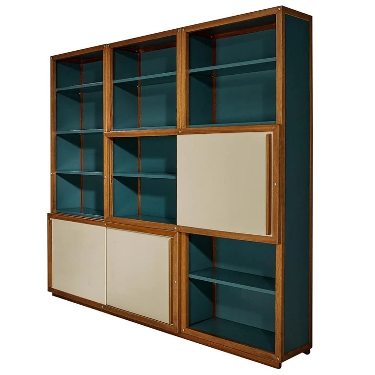 Andre Sornay — André Sornay Bookcase With Sliding-Doors — Furniture — resale