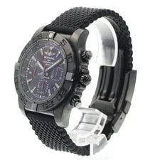 Breitling Chronomat 44 Blacksteel MB0111C3/BE35 44mm SS Black #C3633 2
