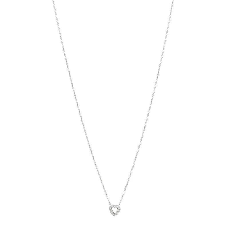 Roberto Coin — 18K White Gold Tiny Treasures Heart — Jewelry — resale