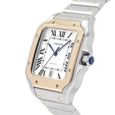 Cartier Santos de LM WSSA0089 Silver Dial 4