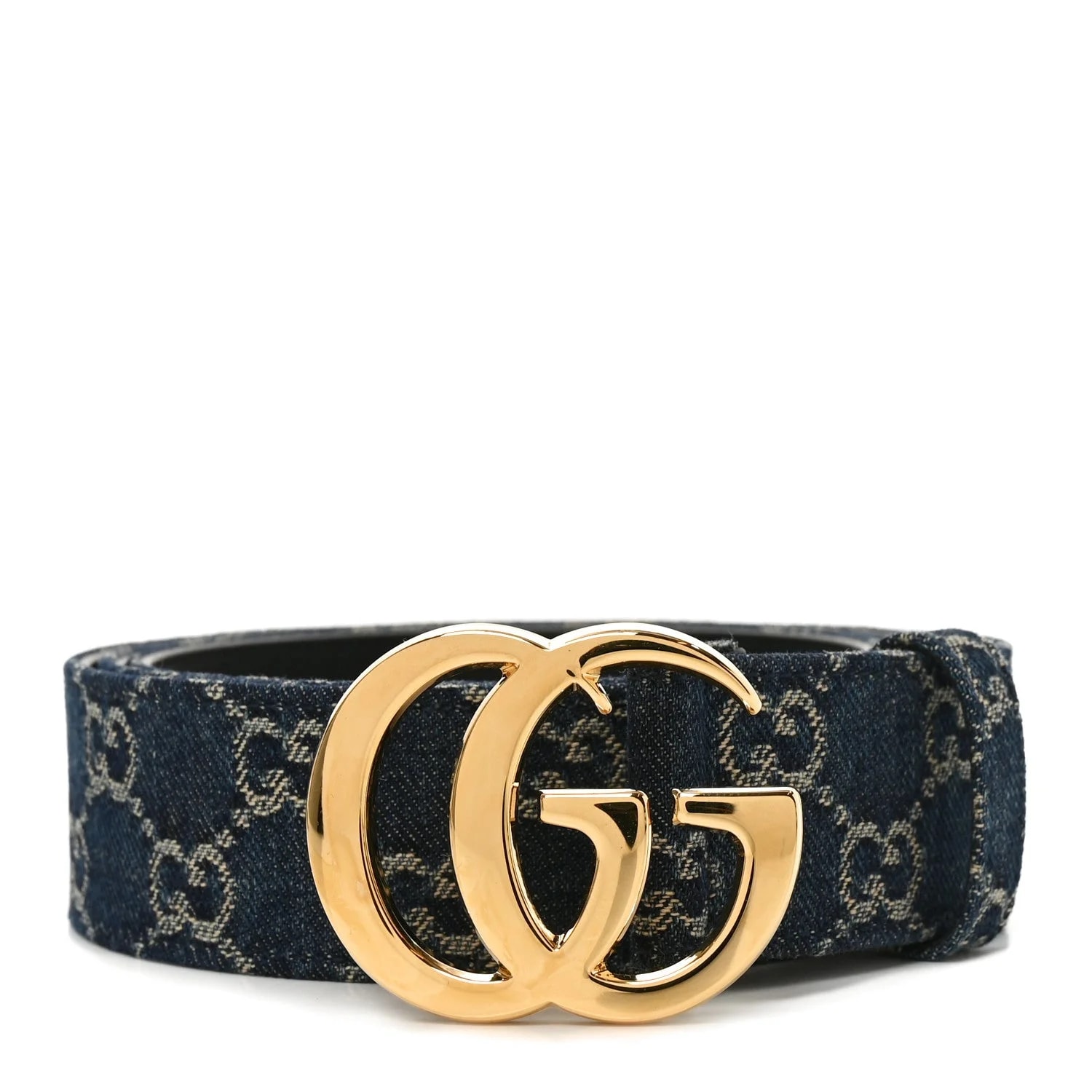 Gucci — New Interlocking G Belt 105 42 Dark — Accessory — resale