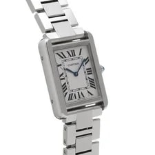 Cartier Tank W5200013 ( 3170) 30.5mm Stainless Steel Silver #WW3700 3