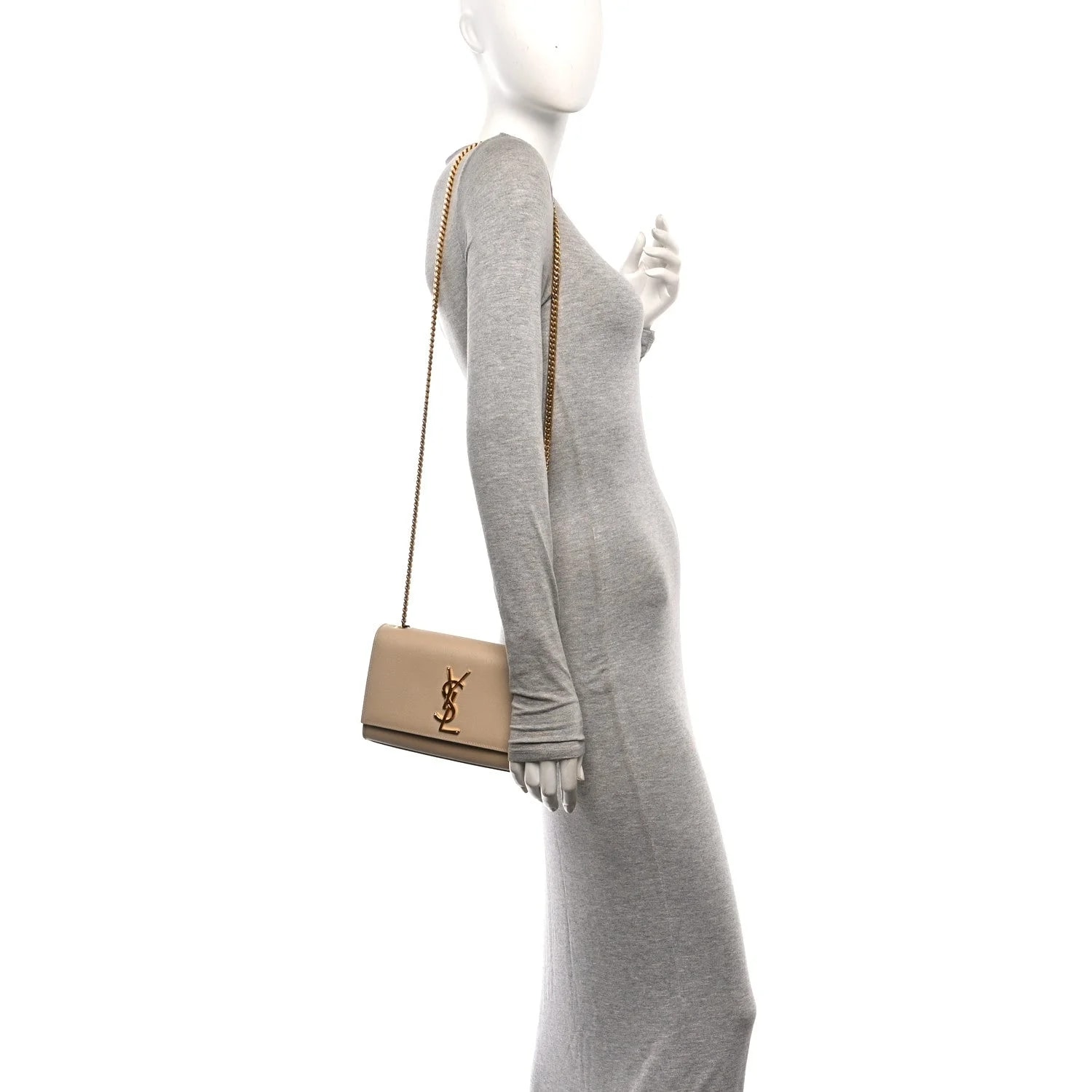 Grain de Poudre Small Kate Satchel Nude 2