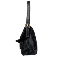 Fendi Logo Mamma Baguette Haircalf 2