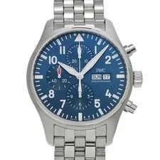 IWC — IWC Pilot's Chronograph le Petit Prince IW377717 Blue 731152 — Watch — resale