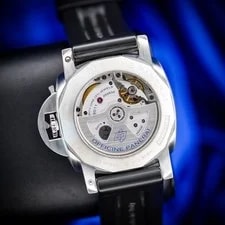Panerai Luminor 1950 3 Days GMT PAM01320 44mm Steel Black Dial Box Papers 3