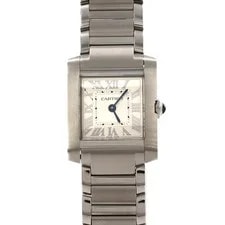Cartier — Authentic Cartier Tank Française SM WSTA0065 Stainless Steel Quartz #270-00... — Watch — resale