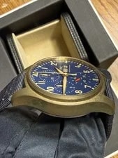 2023 IWC Pilot's Chronograph Bronze Blue 41mm IW388109 Complete 3