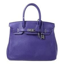 Hermès — Hermes PHW Birkin 30 Iris — Handbag — resale