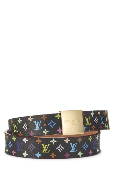 Takashi Murakami X Louis Vuitton Multicolore Ceinture 80 3