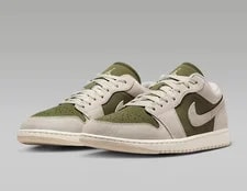 Air Jordan — ( Size 7.5 - 14 ) Air Jordan 1 Low SE Medium Light — Sneaker — resale