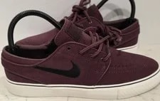 Nike SB Zoom Janiski OG + Skate Shoes- Size 6 in Burgandy FD6757-602 3