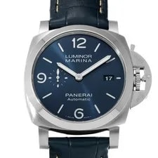 Panerai Luminor Marina 44MM PAM01313 Blue Automatic #W1776 2
