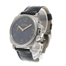 Panerai Luminor 1950 DUE 3 Days PAM00728 42mm Titanium Navy Dial Hand-Wind #C117 2