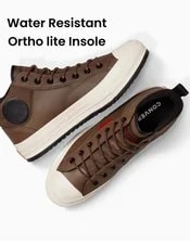 Converse — Converse Chuck Taylor 10 All Star Malden Boot SneakerBrown Water Resistance — Sneaker — resale