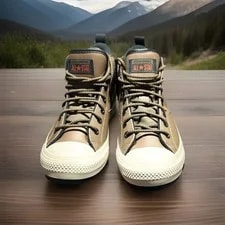 Converse Chuck Taylor 10 All Star Malden Boot SneakerBrown Water Resistance 4