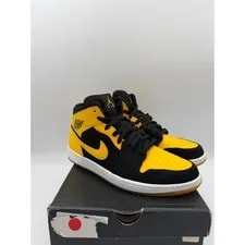 Air Jordan — Air Jordan 1 Mid New Love Varsity Maize 554724-035 Size 11 OG Box — Sneaker — resale